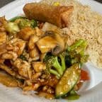 Best C014. Chicken w. Mixed Vegetables (Combination Platter) in Braselton, GA